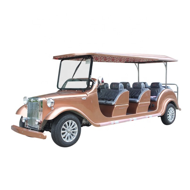 Hot Sale 6+2 Seater Electric Golf Carts Vintage Car