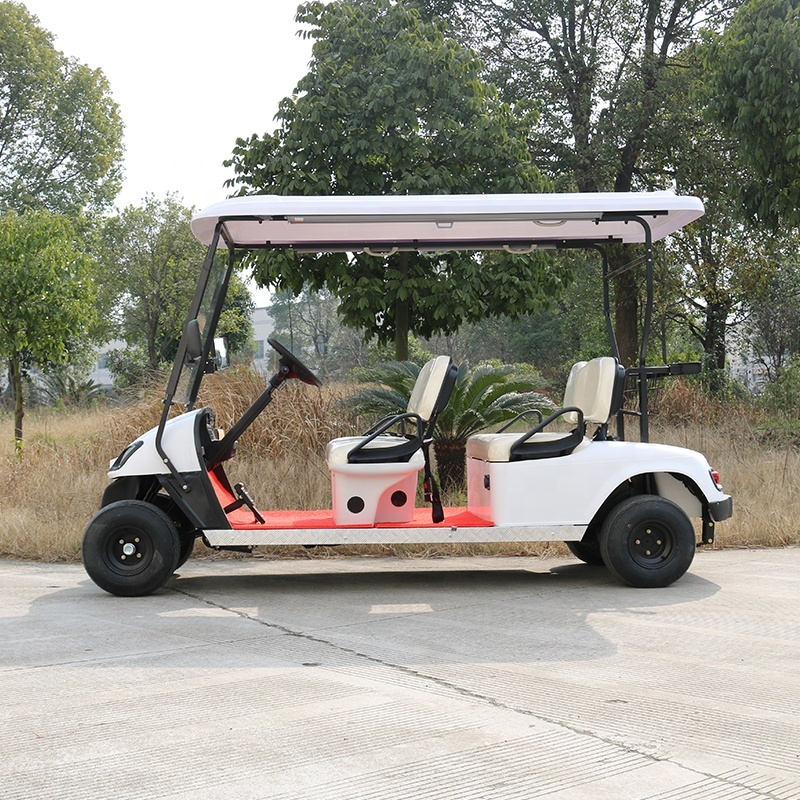 Cheap Price Sightseeing 4 Wheel Drive Electric Tourist Golf Cart With CE Certificate