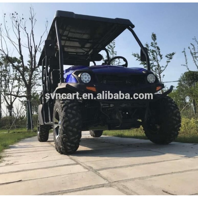 CE certification 4 Seater 4 Wheel Drive Utv Golf Cart Gas