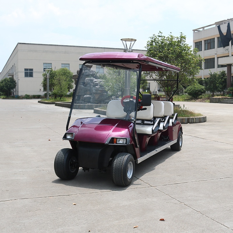 High Quality CE Certificate Four Wheel Sightseeing Electric Mini Bus For Hotel Travel