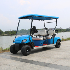 Custom Restaurant Hotel Durable Golf Carts Electric 4 Seater For Sightseeing