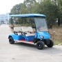 High Quality 4 Passenger Tourist Sightseeing Electric Golf Cart Car With AC Motor