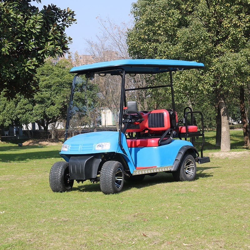 Factory Price Street Legal Restaurant Hotel Golf Carts Electric 4 Seater For Sightseeing