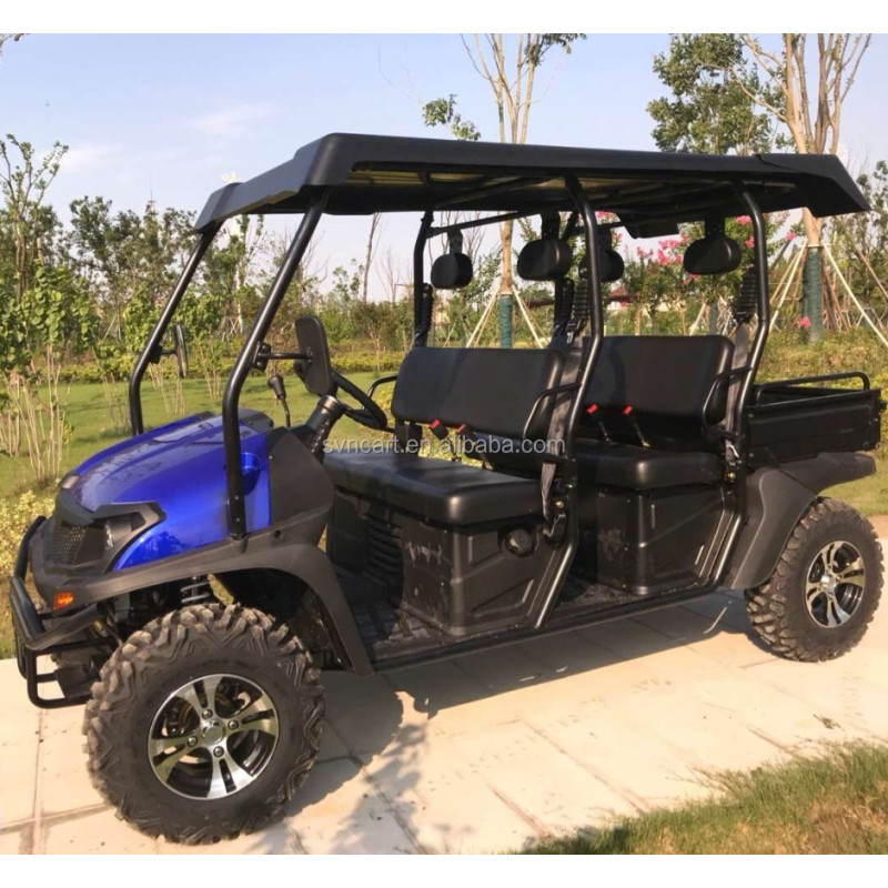 CE certification 4 Seater 4 Wheel Drive Utv Golf Cart Gas