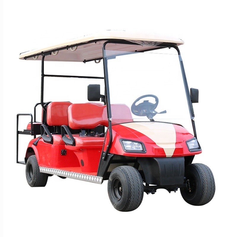 Chinese Manufacturer High Speed 3800W 48V 6 Seater Electric Adult Golf Cart