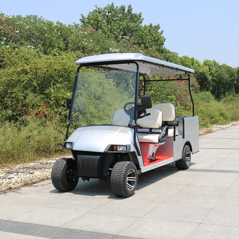 Voiturette de golf 4 places/voiturette de golf touristique avec support de toit à vendre