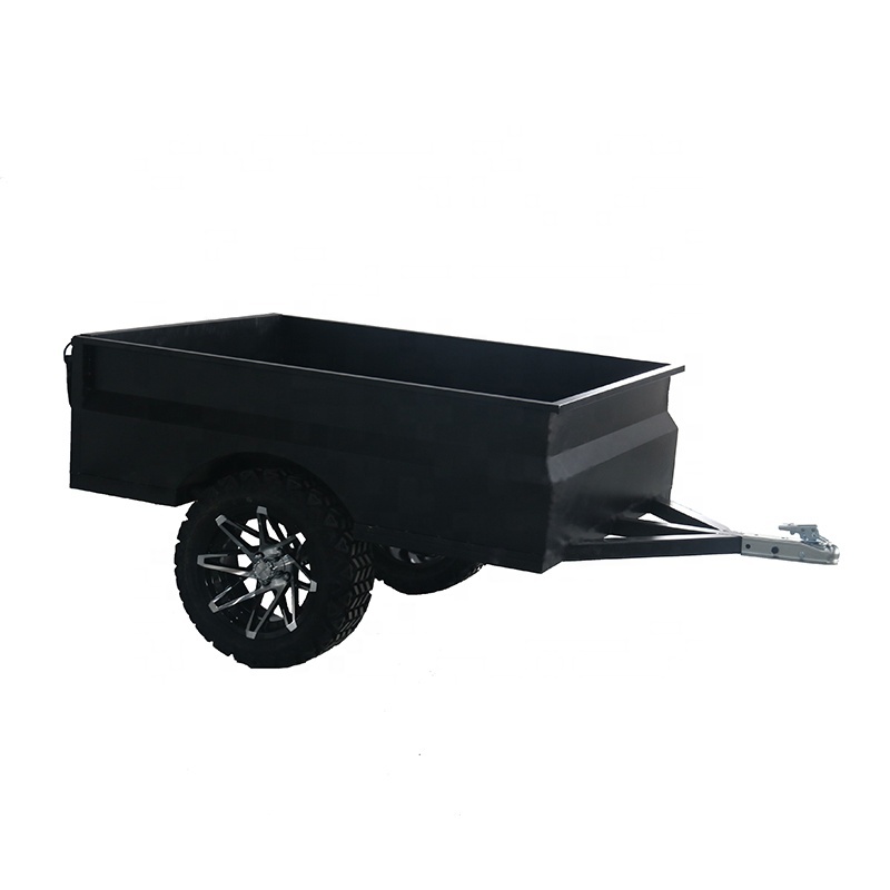 Utility Farm Garden Tools Offroad 2 Wheels Trailer For Golf Cart