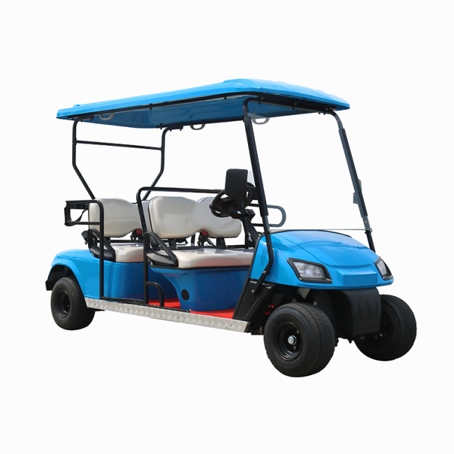 Custom Restaurant Hotel Durable Golf Carts Electric 4 Seater For Sightseeing