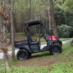 Good performance 2 seater small golf cart with rear box use farm