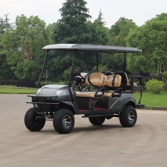 Professional High Speed 4 Wheel Off Road 6 Seat Electric Golf Cart With Windshield