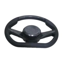 Universal 14inch Black Golf Cart Steering Wheel