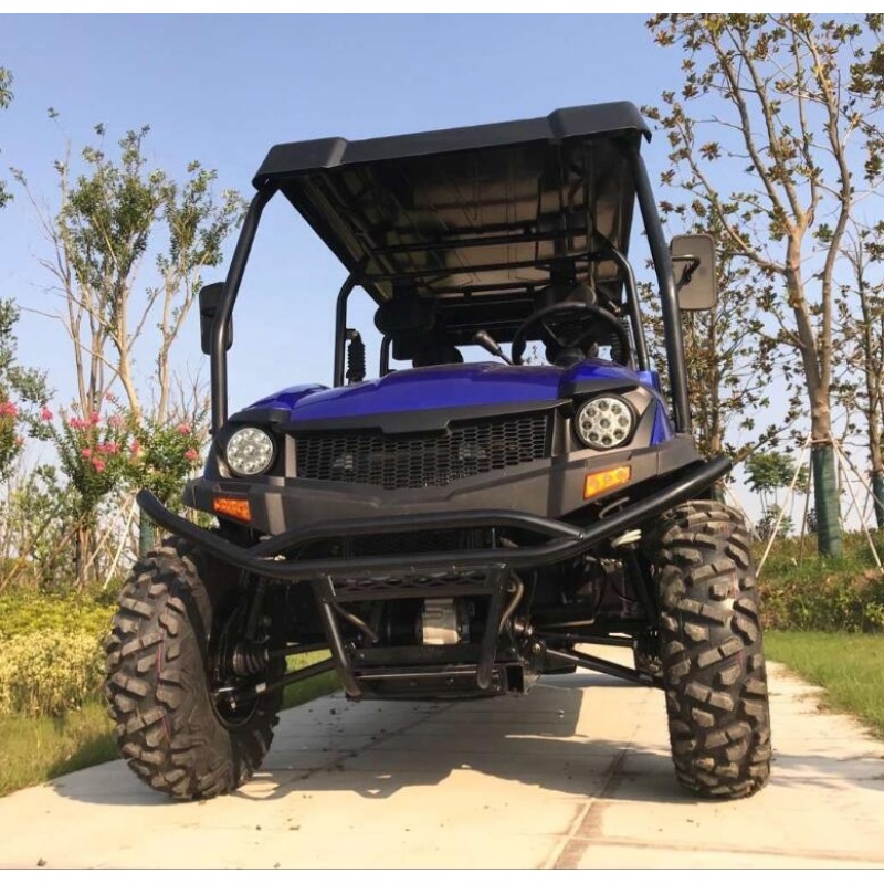 4 seater golf buggy cart,gas UTV with rear box
