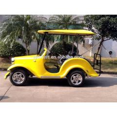 Nuevo carrito de golf eléctrico clásico de 4 plazas, modelos Vintage, carrito de golf antiguo, barato a la venta