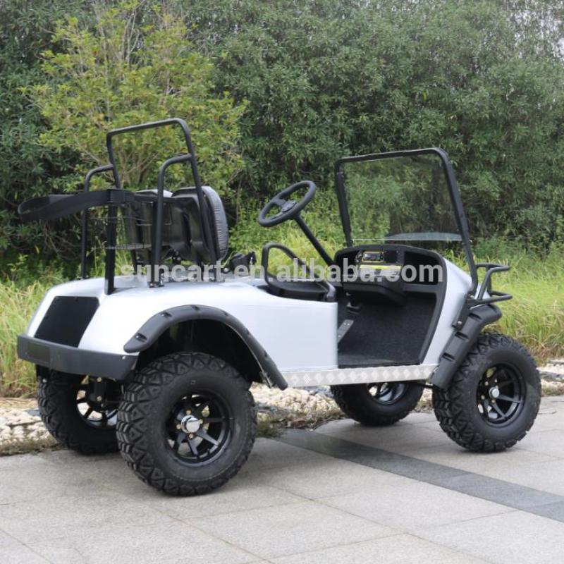 2 seater Electric Golf buggy without Roof and light kits