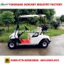 Professional 2 Seater Mini Golf Cart 48v With Large Storage Compartments