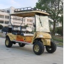 Voiturette de golf 4 places/voiturette de golf touristique avec support de toit à vendre