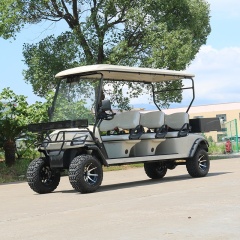 Chariots de golf 4 places hors route, 6 roues motrices, avec boîte arrière, offre spéciale