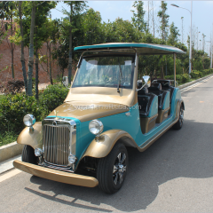 cheap 4 wheels DC motor electric classic car for hotel