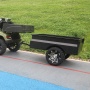 Utility Farm Garden Tools Offroad 2 Wheels Trailer For Golf Cart