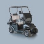 Voitures de golf modernes professionnelles de siège simple d'entraînement de 4 roues motrices avec le pare-brise