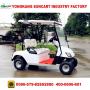 Professional 2 Seater Mini Golf Cart 48v With Large Storage Compartments