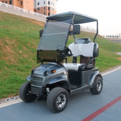 Powerful Long Range Fat Tire Single Seat 4 Wheel Golf Cart Electric Scooter