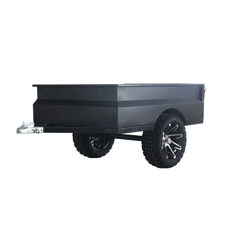 Utility Farm Garden Tools Offroad 2 Wheels Trailer For Golf Cart
