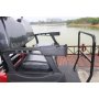 New Design  4 Passengers Off-road Tourist Electric Golf Cart with folded back seat