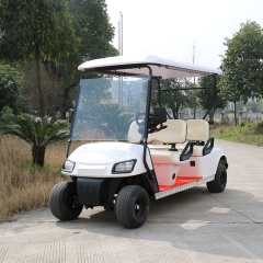 Factory Price 3.8KW DC Motor 4 Wheels Sightseeing Electric Golf Cart
