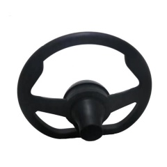 Universal 14inch Black Golf Cart Steering Wheel