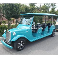Coche clásico eléctrico de motor DC de 4 ruedas barato para hotel