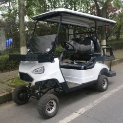 Carro de golf eléctrico de 4 plazas legal Off Road de la calle para uso general de la granja barata con el motor de CA
