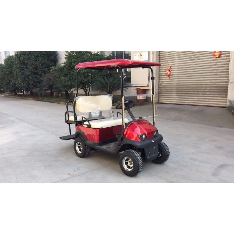 Hot Sale Light Weight 2200W Electric Scooter Golf Cart With Rear Flip Seats