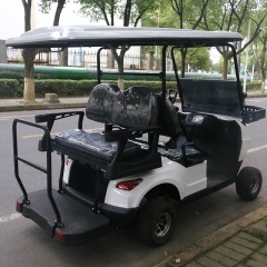 Custom Restaurant Hotel 4 Passenger Off-Road Electric Golf Cart For Sale