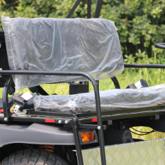 Nuevo carro de golf eléctrico UTV para 4 pasajeros con asiento trasero trasero