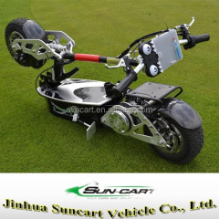 Portable Foldable Electric Scooter with Golf Bag Holder