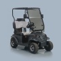 Chariot de golf à siège unique du prix 36v 1800w bon marché avec le sac démontable
