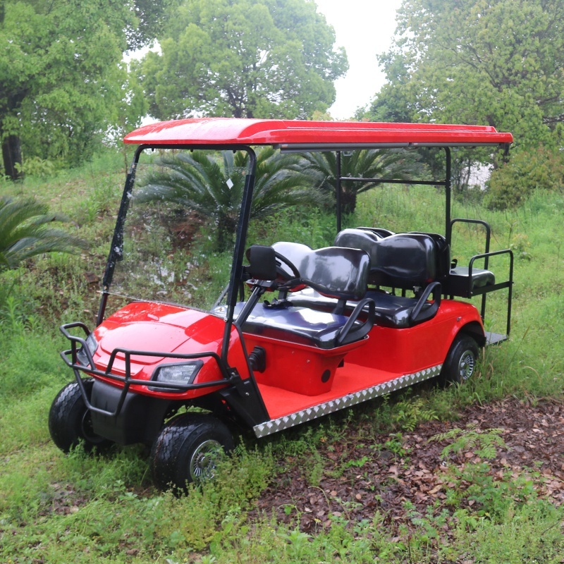 Cheap Farm Utility 6 Seat 4 Wheel Drive Electric Street Legal Golf Carts