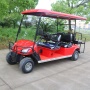 Restaurant Hotel Durable Electric 6 Passengers Golf Cart For Sightseeing