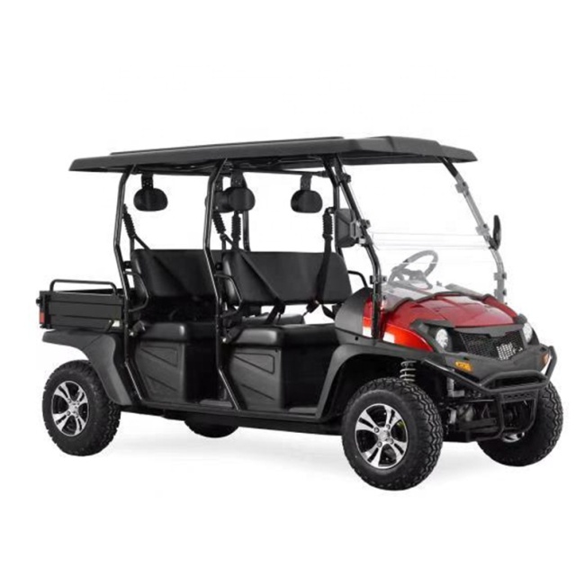 CE certification 4 Seater 4 Wheel Drive Utv Golf Cart Gas