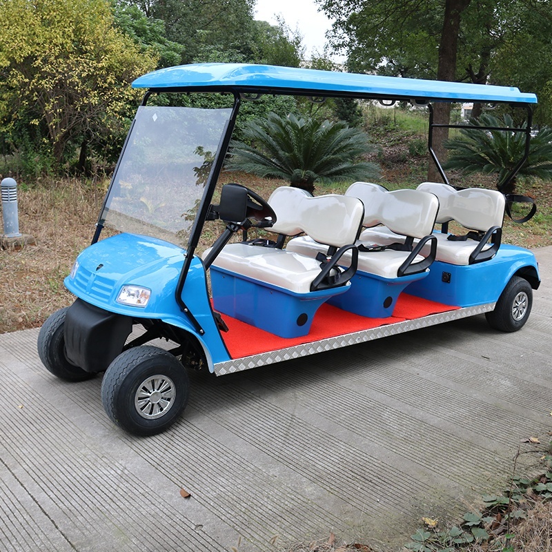 High Quality CE Certificate Four Wheel Sightseeing Electric Mini Bus For Hotel Travel