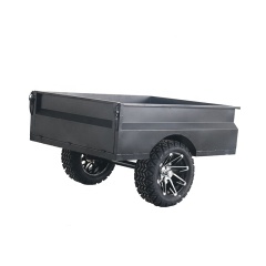 Utility Farm Garden Tools Offroad 2 Wheels Trailer For Golf Cart