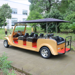 Hot Sale 6+2 Seater Electric Golf Carts Vintage Car