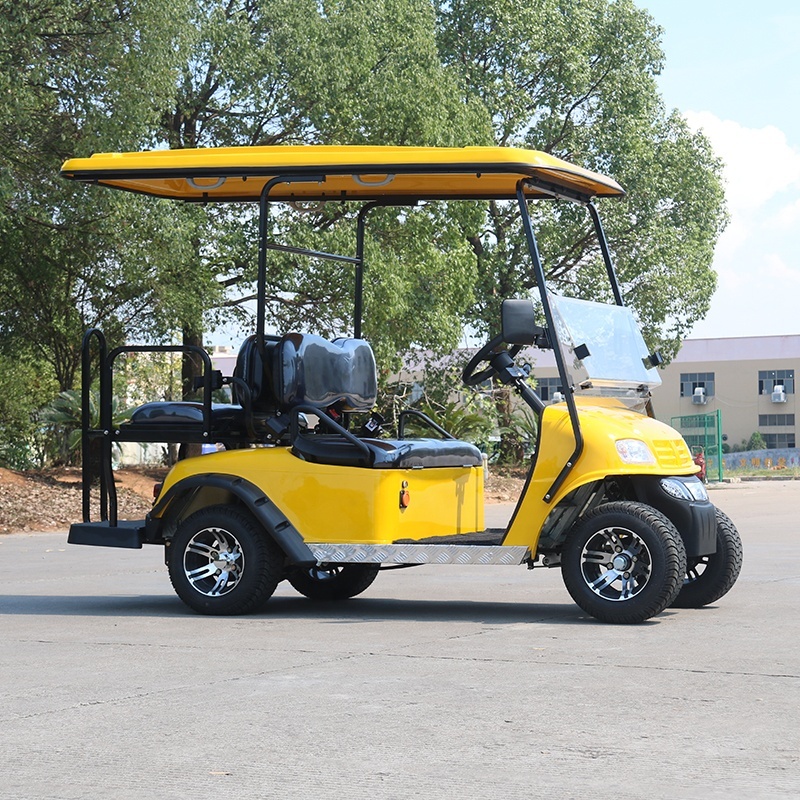 Cheap Price Farm Utility Electric 4 Seat Golf Cart With Folding Windshield
