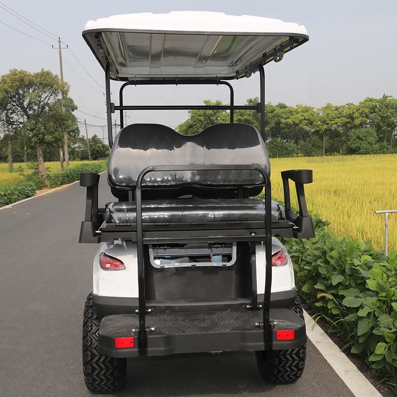 New Design Utility Off Road 5KW 48V Electric Golf Carts 4 Seater For Hotel Travel