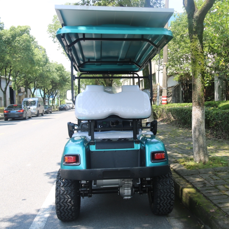 2022 new 4 seats electric off-road golf cart with solar panel