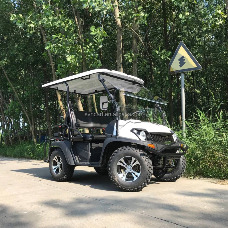 Buggy de dunas de golf de 4 plazas, UTV de gasolina de 2 + 2 plazas
