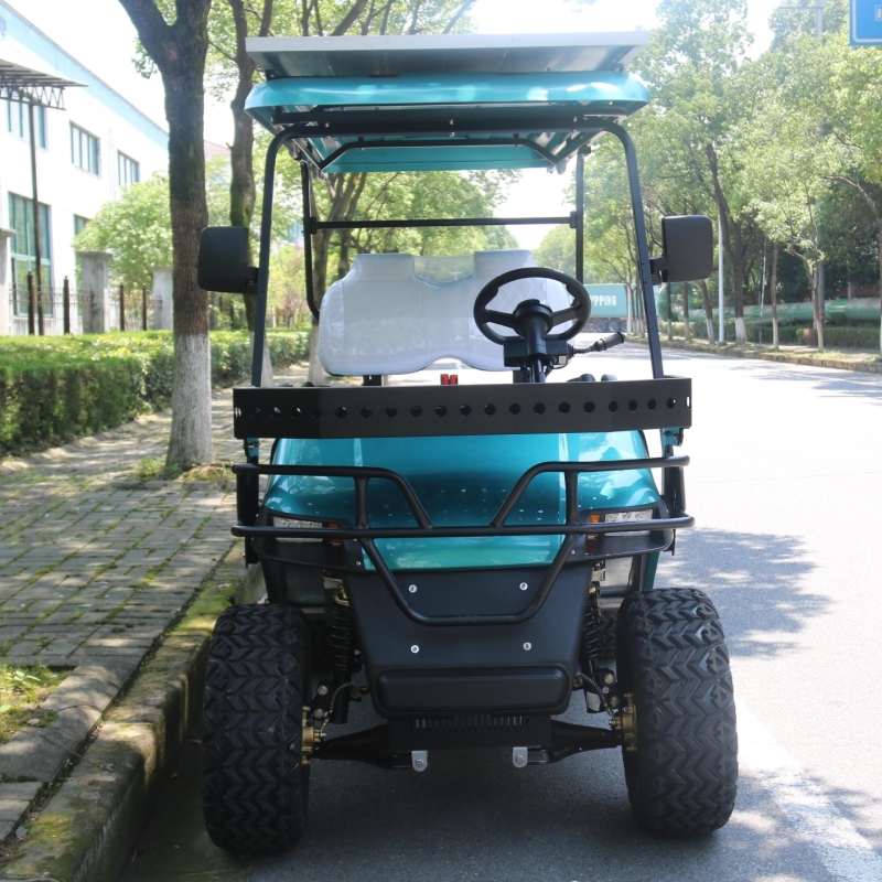 2022 new 4 seats electric off-road golf cart with solar panel