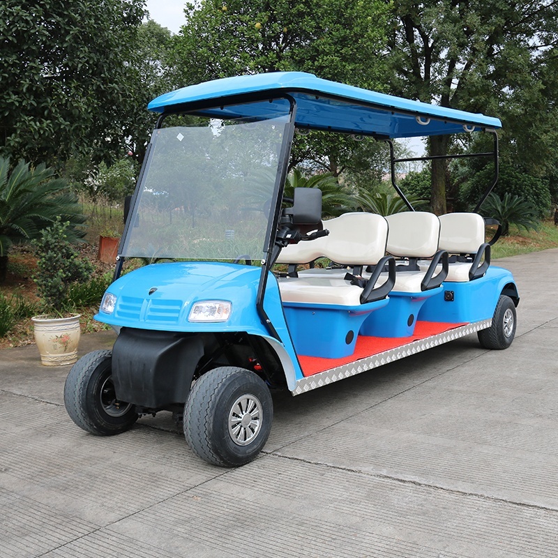 Customized Multifunctional 5KW 6 Seater Small Electric Bus For Hotel Travel