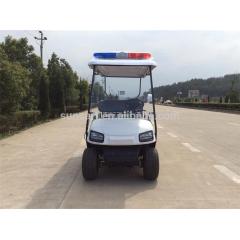 4 Seater Customised Security Patrol Electric golf cart with back basket